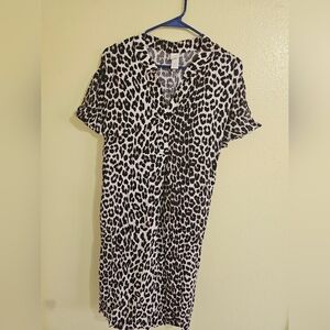 H&M Animal Print Blouse